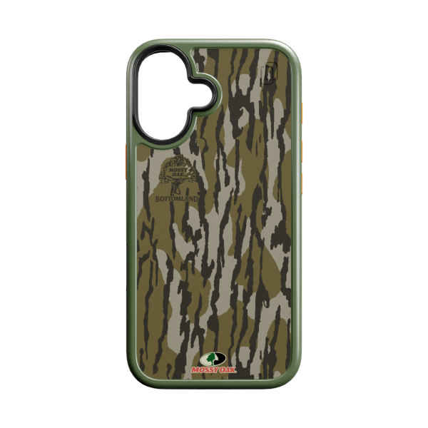 Shock-Absorbent MagSafe® Case for Apple iPhone 16 | Mossy Oak | Bottom Lands | Fortitude Series Online now