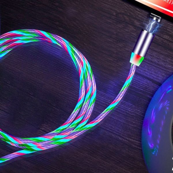 LED Flowing Light Charging Cable for Apple iPhone Online