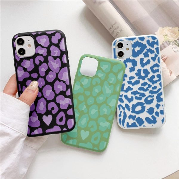 Bright Coloured Leopard Print Phone Case For Samsung Galaxy Fashion