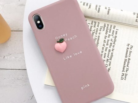 3D Fruit Peach Phone Case Discount