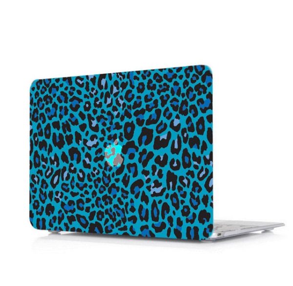 Turquoise Leopard Print Protective Skin For Apple Macbook Online Hot Sale