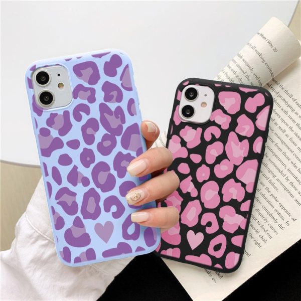 Bright Coloured Leopard Print Phone Case For Samsung Galaxy Fashion