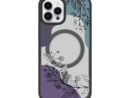 Winter | Botanical Fusion | Custom MagSafe Case Design for Apple iPhone 12 Series For Sale