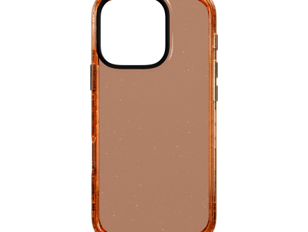 Slim TPU Case for Apple iPhone 16 Pro | Peach Fuzz Sparkle | Altitude Series For Cheap