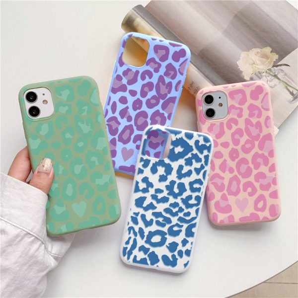 Bright Coloured Leopard Print Phone Case For Samsung Galaxy Fashion