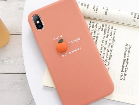 3D Fruit Orange Phone Case Online now