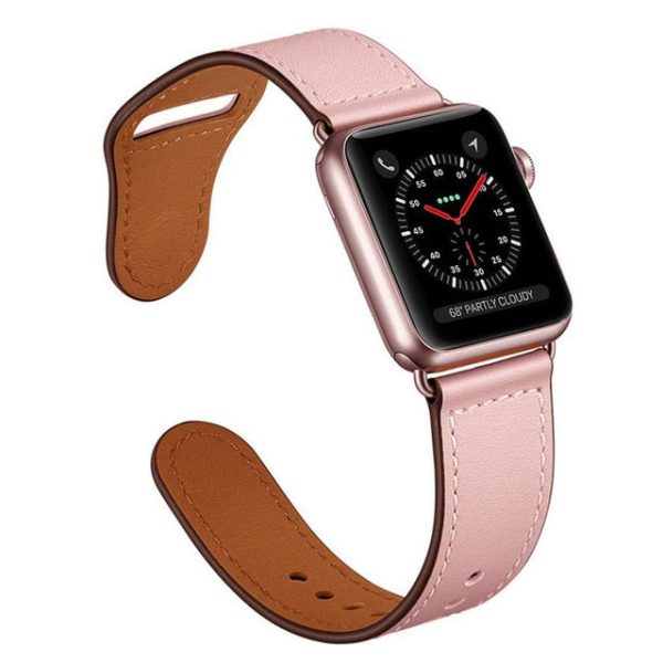 100% Genuine Leather Strap for Apple Watch Hot on Sale