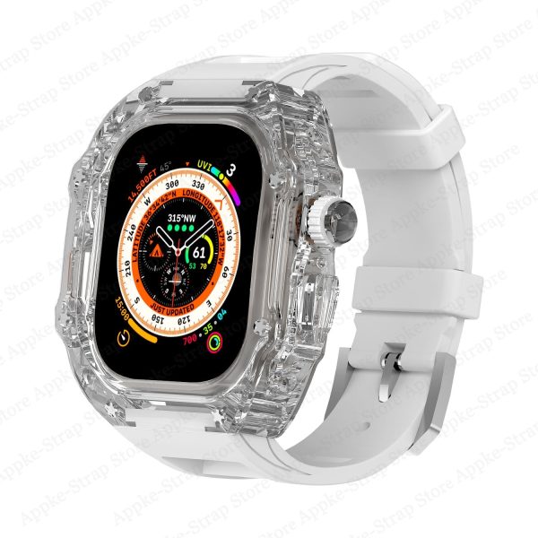 Luxury Transparent Case & Strap for Apple Watch Online