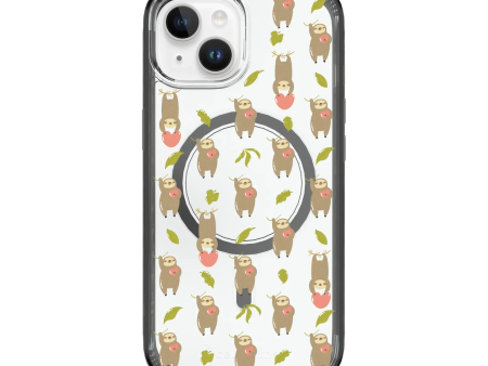 Slothy Vibes | Friendly Sloths Series | Custom MagSafe Case Design for Apple iPhone 15 Series Supply