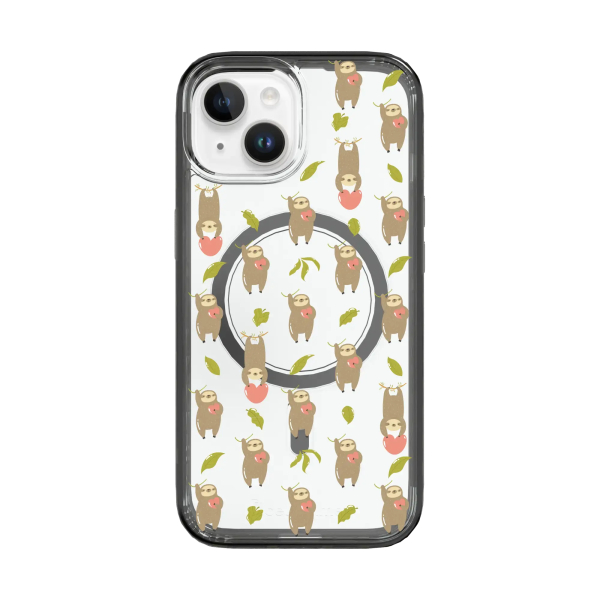 Slothy Vibes | Friendly Sloths Series | Custom MagSafe Case Design for Apple iPhone 15 Series Supply