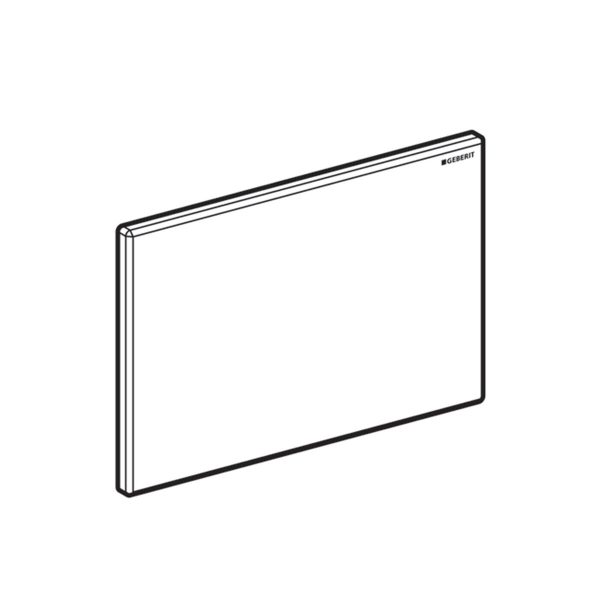 White Geberit Sigma cover plate Online