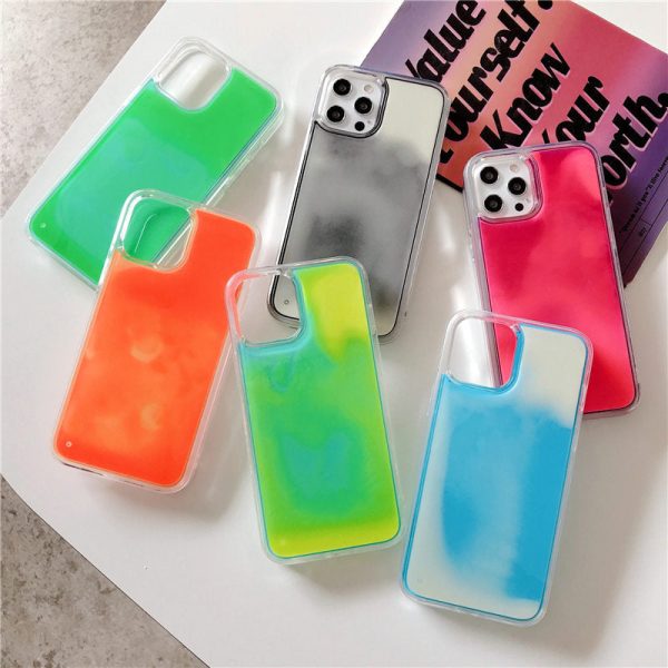 Neon Sand Phone Case For iPhone on Sale