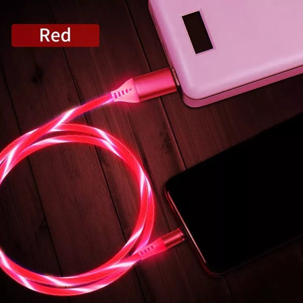 LED Flowing Light Charging Cable for Apple iPhone Online