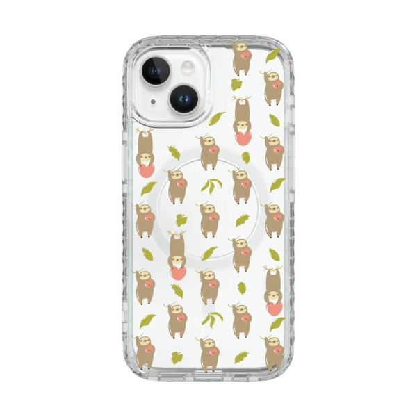 Slothy Vibes | Friendly Sloths Series | Custom MagSafe Case Design for Apple iPhone 15 Series Supply