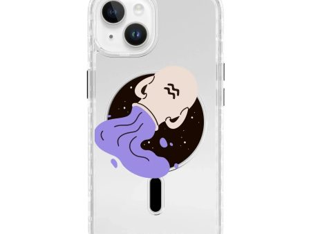 Aquarius | Zodiac | Custom MagSafe Case Design for Apple iPhone 14 Series Fashion