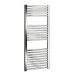 Chrome bathroom towel warmer Ercos opera 1120 x 500 mm. in silver-colored steel For Cheap