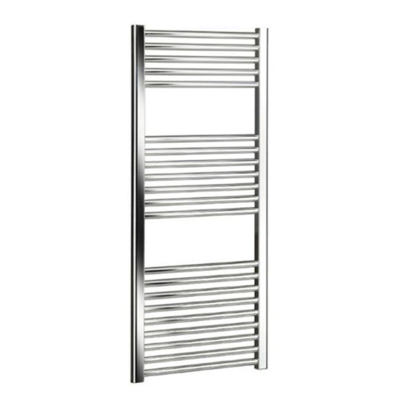 Chrome bathroom towel warmer Ercos opera 1120 x 500 mm. in silver-colored steel For Cheap