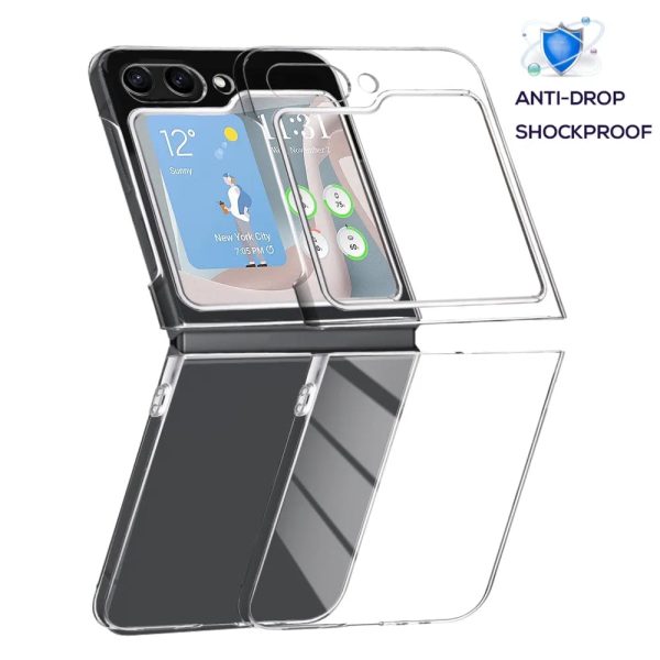 Clear Hard case for Samsung Galaxy Z Flip 5 For Cheap