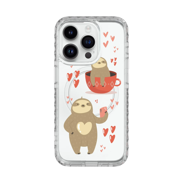 Sloth Haven | Friendly Sloths Series | Custom MagSafe Case Design for Apple iPhone 15 Series Sale