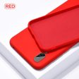 Soft Red Silicone Phone Case for Huawei Online Sale