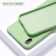 Soft Green Silicone Phone Case for Huawei Cheap