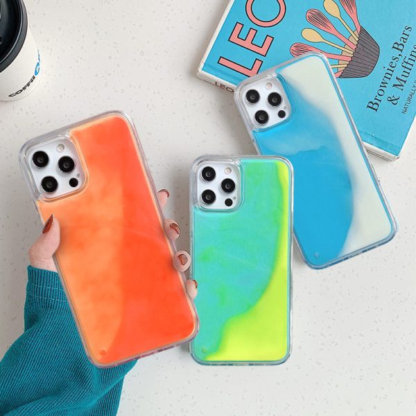 Neon Sand Phone Case For iPhone on Sale