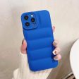 Down Jacket Pattern Soft Silicone Phone Case for iPhone Cheap