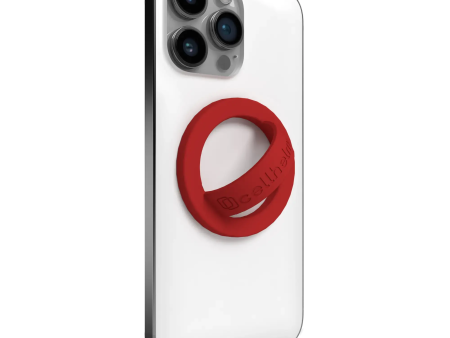 Ring Thing - MagSafe Compatible Silicone Ring Phone Grip - Scarlett Red Hot on Sale