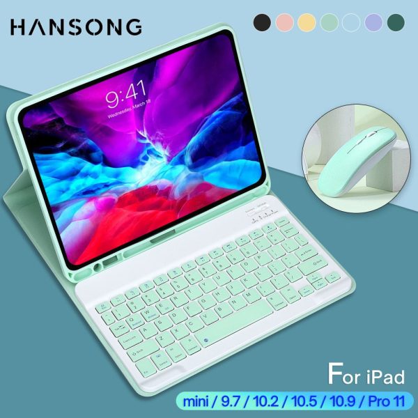 PU Leather iPad Case with Stand and Keyboard For Cheap