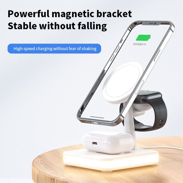 4 in 1 Wireless Charging Station for Apple Devices Online Sale