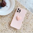 Matte Silicone Big Love Heart Phone Case for iPhone Supply